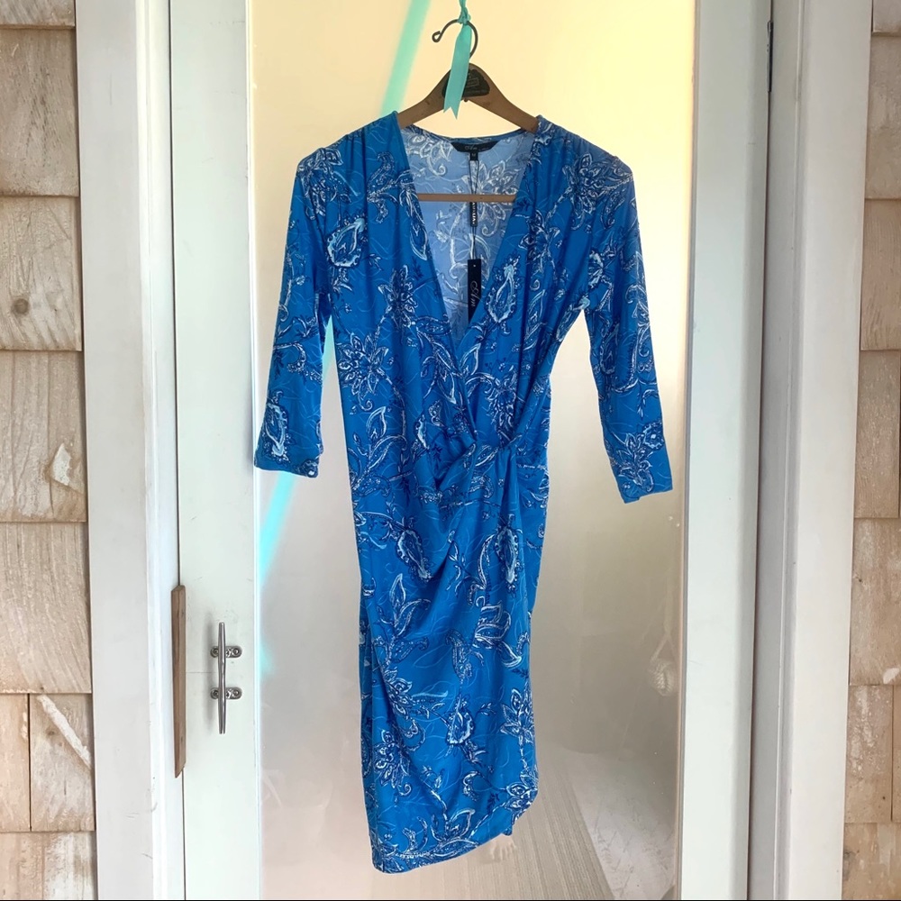 J. McLaughlin-like Wrap Dress